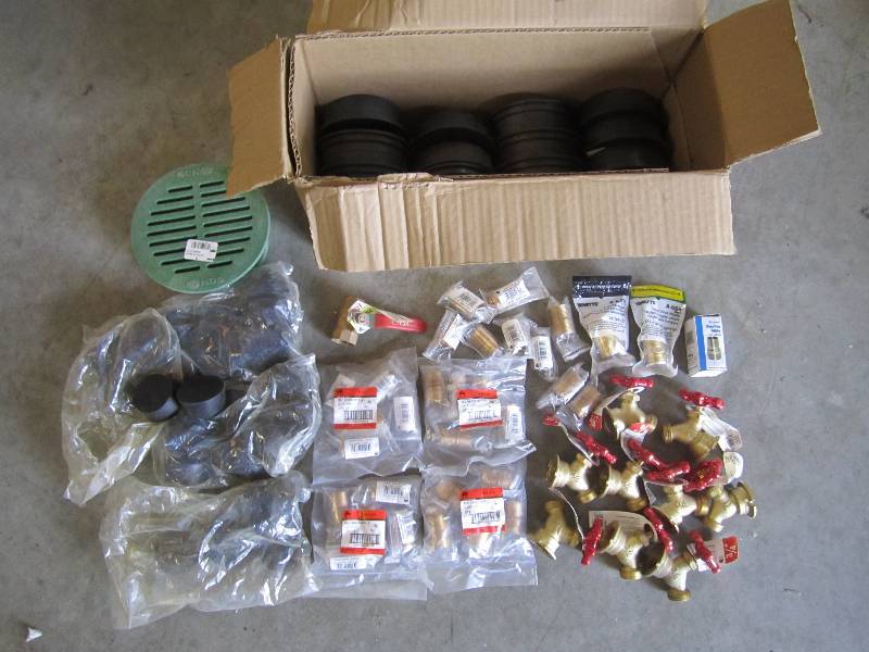lot 172 image: Lot of misc plumming items. See all...