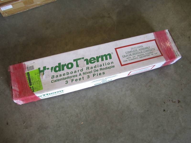 lot 191 image: 36 Baseboard Radiation Heat  Assem...