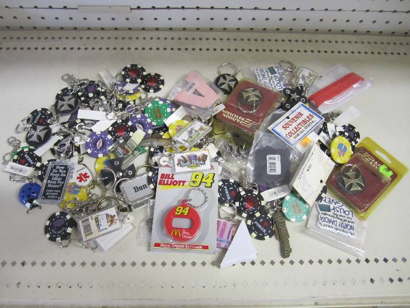 lot 197 image: Lot of keychains etc. Good resale v...
