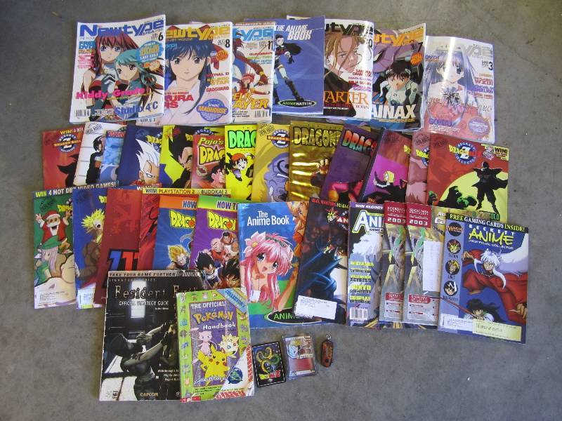 lot 228 image: Lot of Dragon Ball Anime and Newtyp...