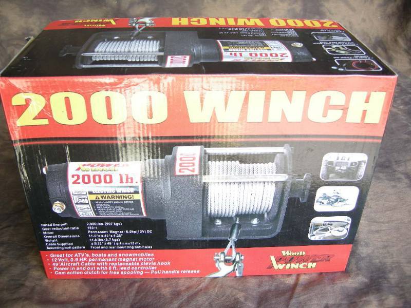 Wood 2000 Power Winch