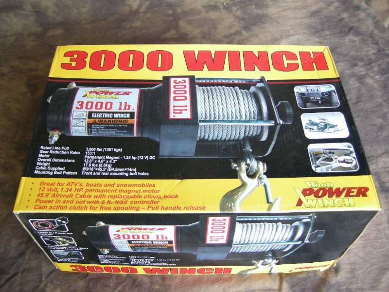 Wood 3000 Power Winch