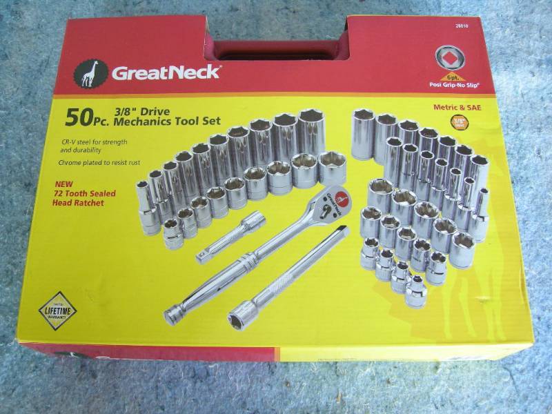 GreatNeck 38 Mechanics Tool Set