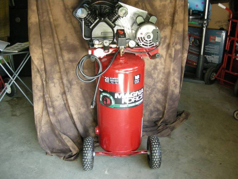Magna Force Portable Upright Air Compressor