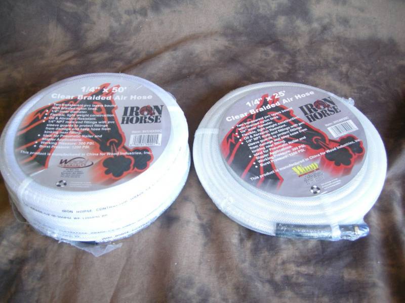 2 Rolls Iron Horse 14 Air Hose