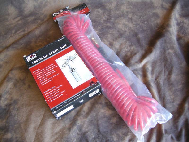 Iron Horse Touch-up Spray Gun and Hose