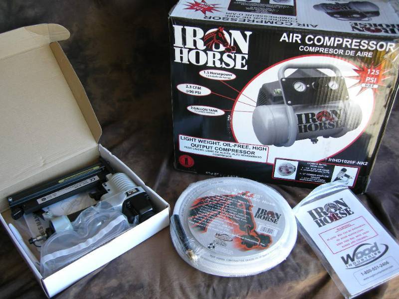 Iron Horse Portable CompressorNailer Combo
