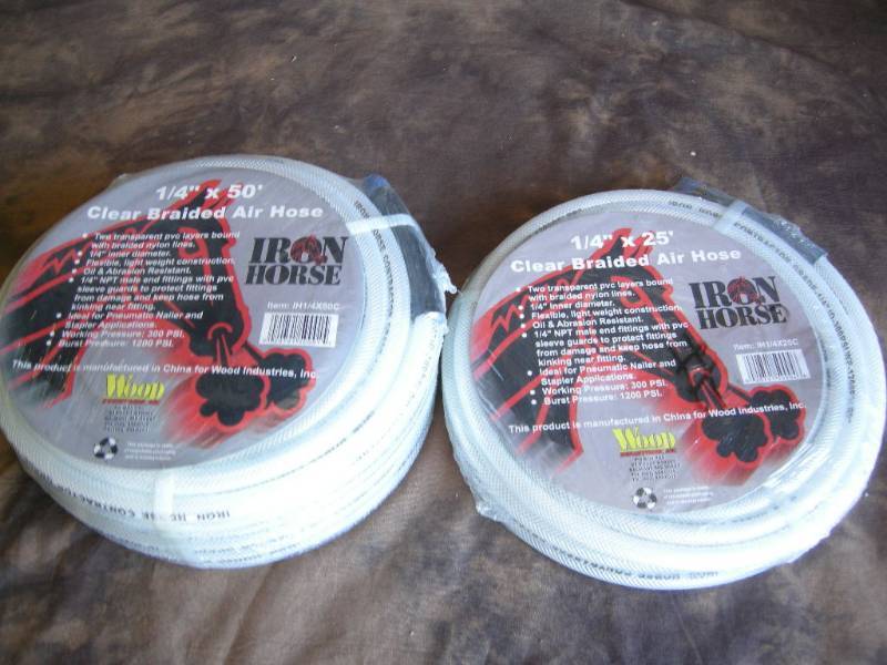 2 Rolls Iron Horse 14 Air Hose