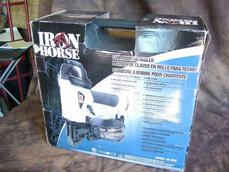 Iron Horse Coil Roofing Nailer