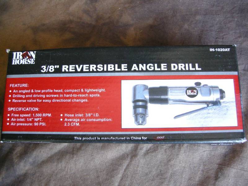 Iron Horse 38 Reversible Angle Drill
