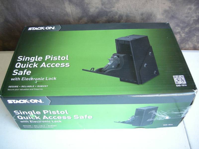 Stack-On Single Pistol Quick Access Safe