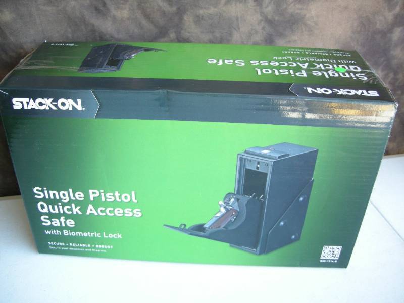 Stack-On Single Pistol Quick Access Safe