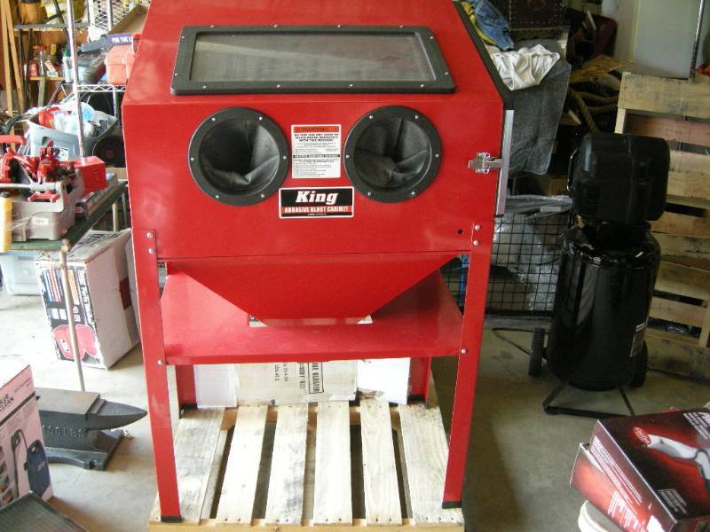 King Abrasive Blast Cabinet