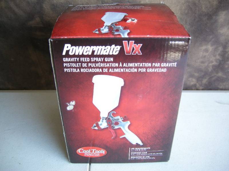 Powermate VX Gravity Feed Spray Gun