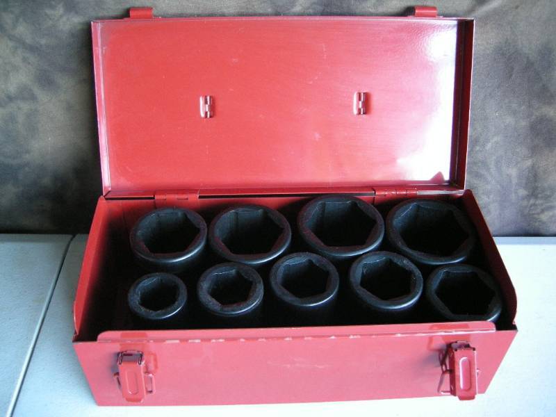Heavy Duty 1 Drive Impact Socket Set