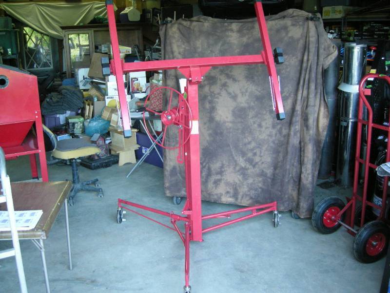 Portable Drywall Panel Hoist