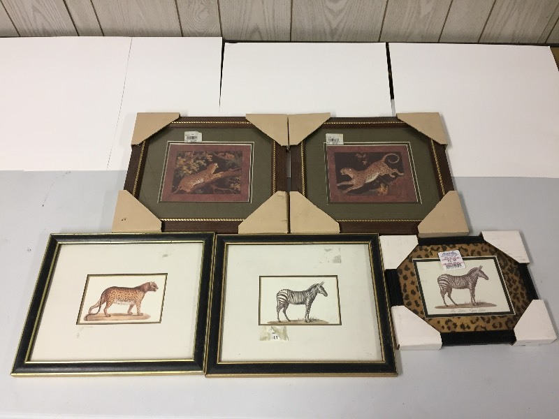 lot 36 image: New Framed Pictures Prints