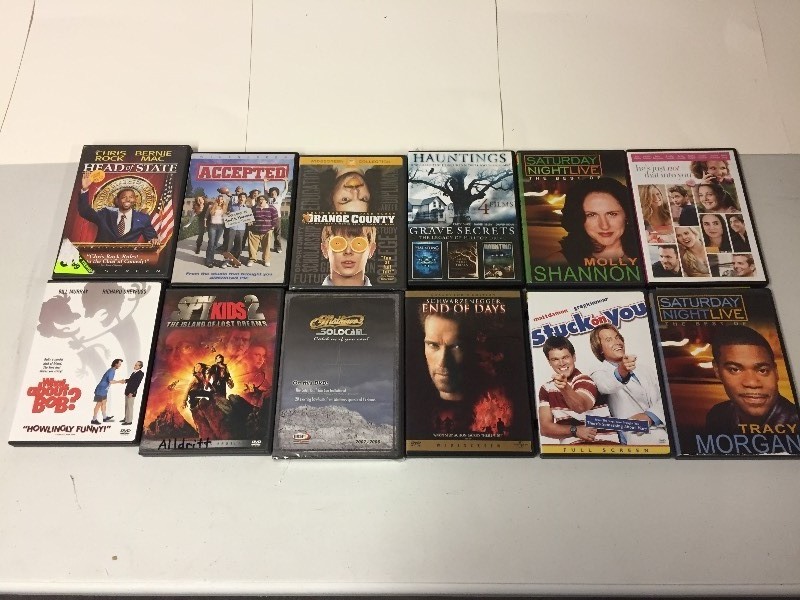 lot 57 image: 12 DVDs
