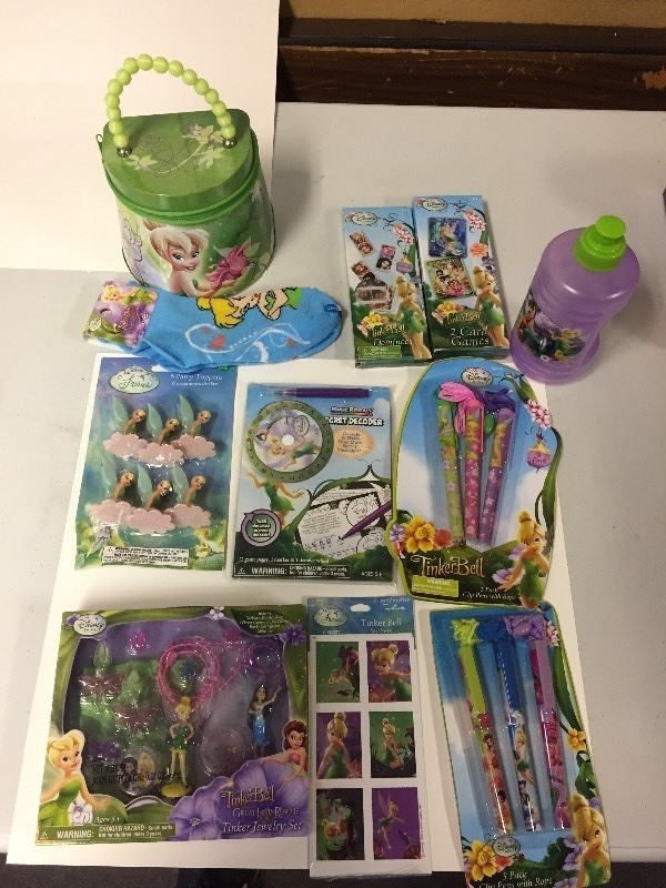 lot 62 image: New Disney Princess Fairies Toys & Jewlery