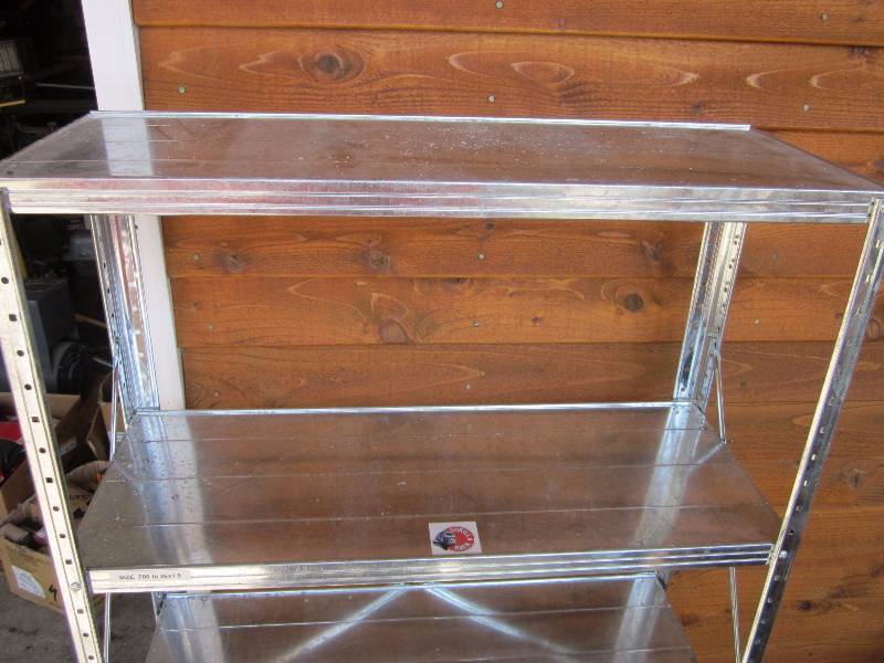 Aluminum Storage Shelf Unit
