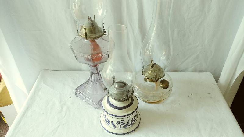 3 Kerosene Lanterns