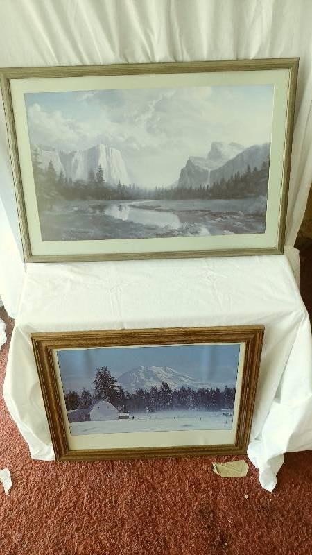 2 Scenic Mountain Prints