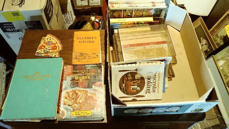 Lot of Various Cookbooks