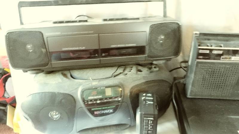 Radios, Cassette and VHS Players