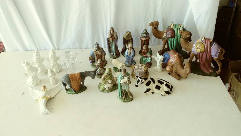 Nativity Scene, Angels, ect.