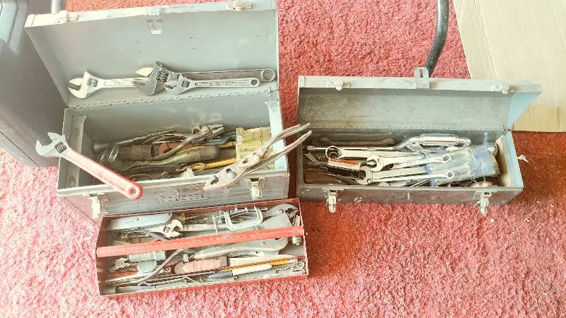 2 Craftman Toolboxes with Tools