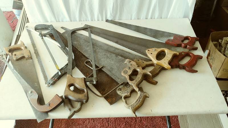 Assorsment of Various Handsaws