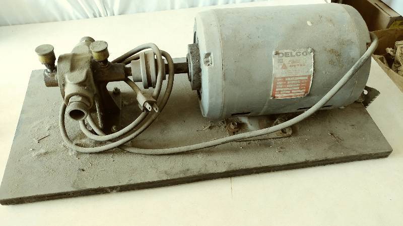 Flex Rotor Pump & Delco Motor