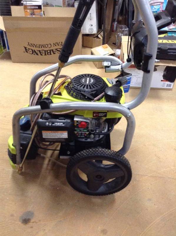 lot 73 image: Ryobi 3100 Pressure Washer  in working conditions