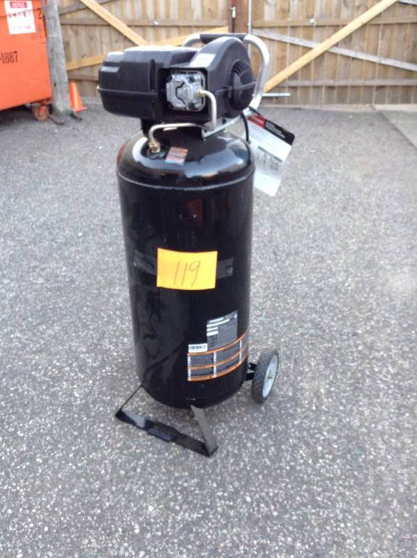 Husky 175 PSI 20 Gal portable Air Compressor KX REAL DEALS AUCTION