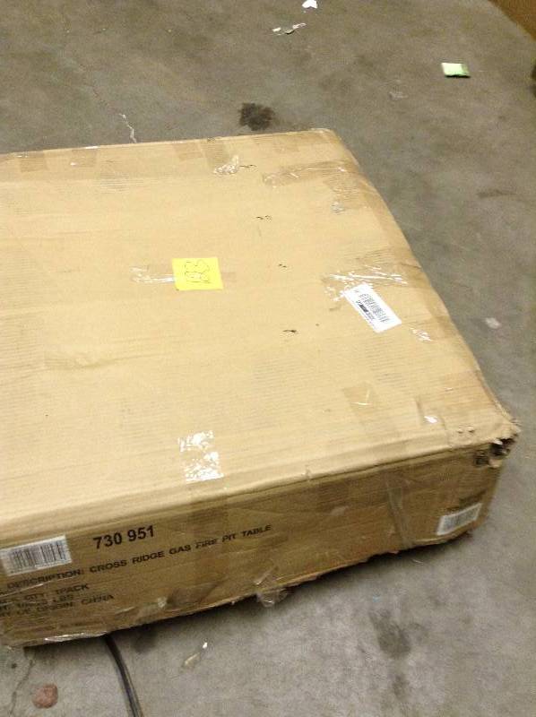 lot 123 image: Cross Ridge Gas Fire Pit New