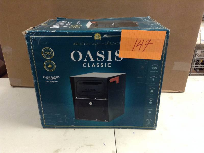 lot 147 image: The Architectural Oasis Classic Mailbox
