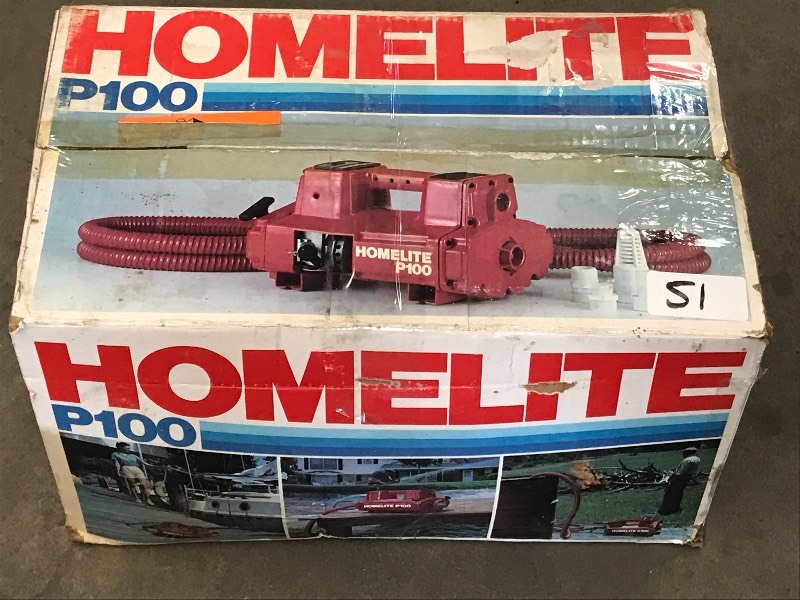 lot 51 image: Homelite Water Pump