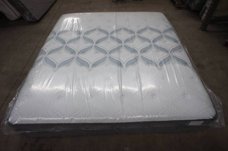 lot 21 image: BRAND NEW - SEALY - CALI KING - CALIFORNIA KING Size - ASHTON CUSHION FIRM - Mattress - MSRP $ 2799.99