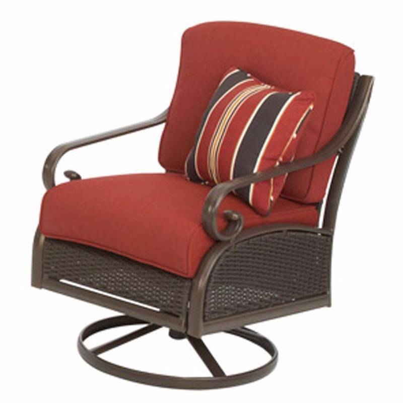 Martha Stewart Living Cedar Island All Weather Wicker Patio Swivel