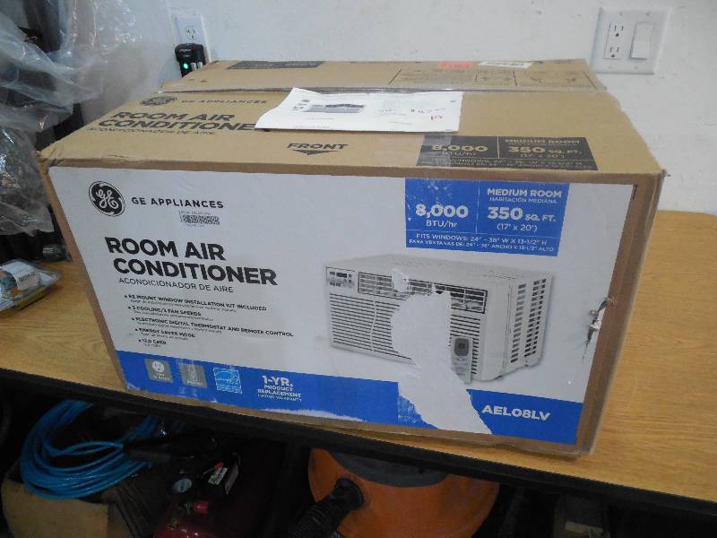 lot 19 image: GE 8,000 BTU ENERGY STAR 115- Volt Electronic Through-the-Window Room Air Conditioner