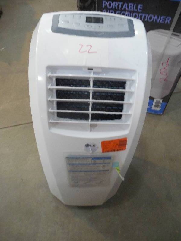 lot 22 image: LG Electronics 10,000 BTU Portable Air Conditioner and Dehumidifier Function