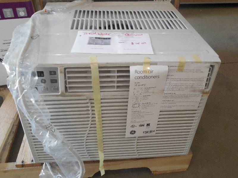 lot 60 image: GE ENERGY STAR 10,000 BTU 115-Volt Electronic Room Window Air Conditioner