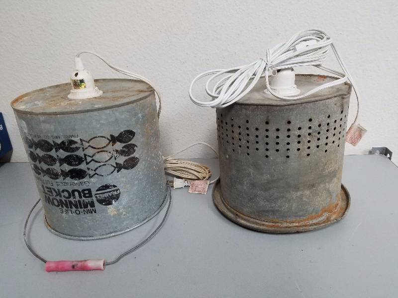 Vintage Bucket Lights