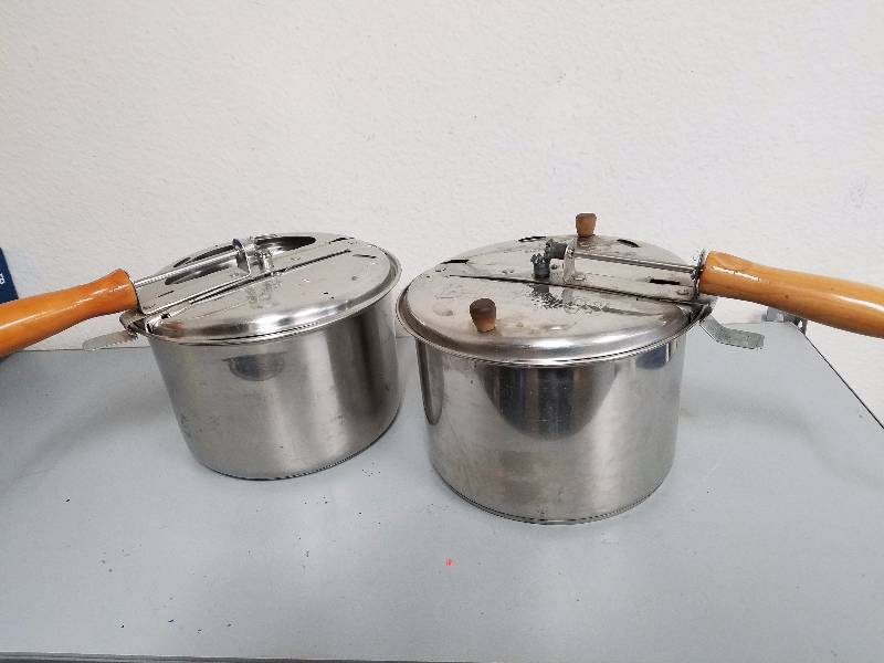 2 Back to Basics Stove Top Poppers