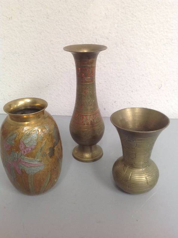 Brass Vases