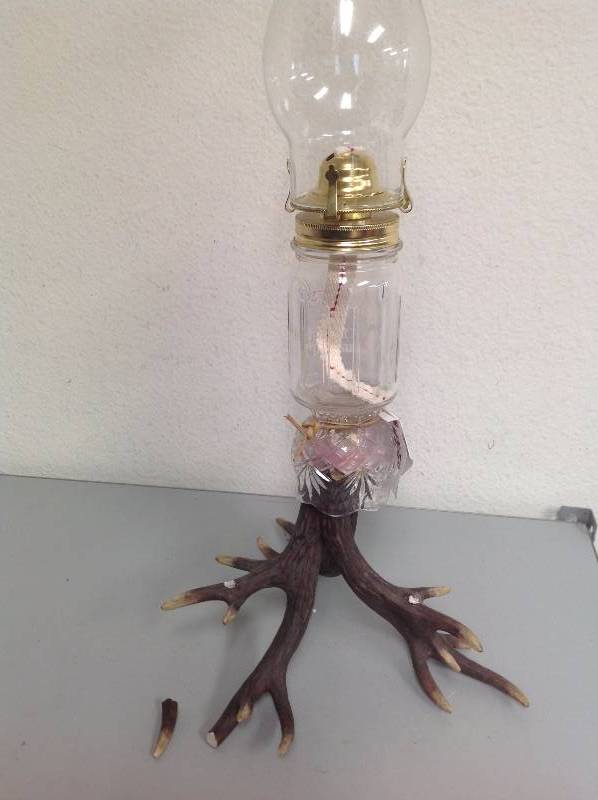 Antler Hurricane Lamp