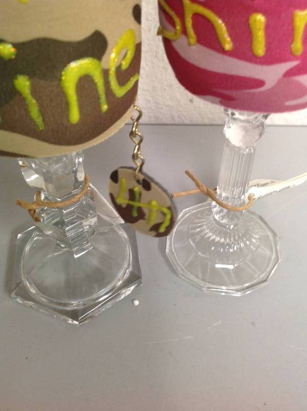 Red Neck Wine Glasses
