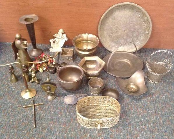 Assorted Brass Items