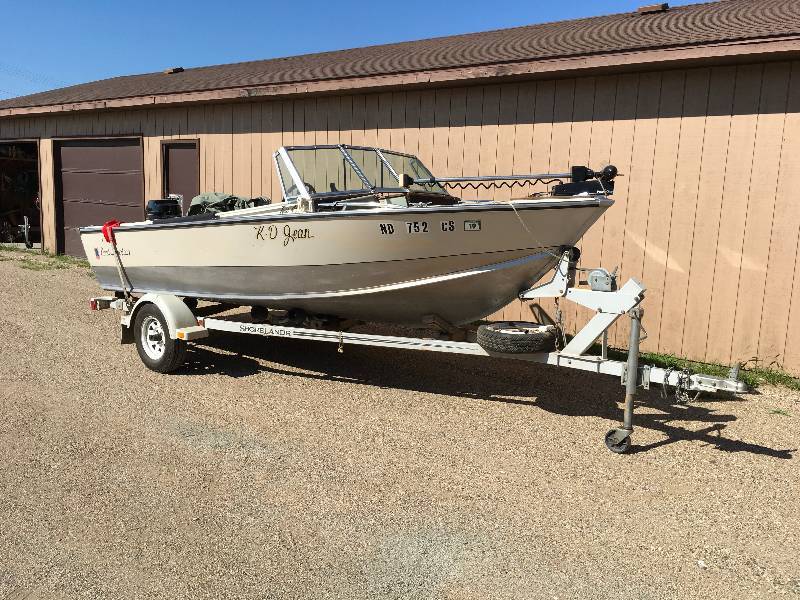 lot 1 image: 1983 16 FT Lund Tyee 4.9