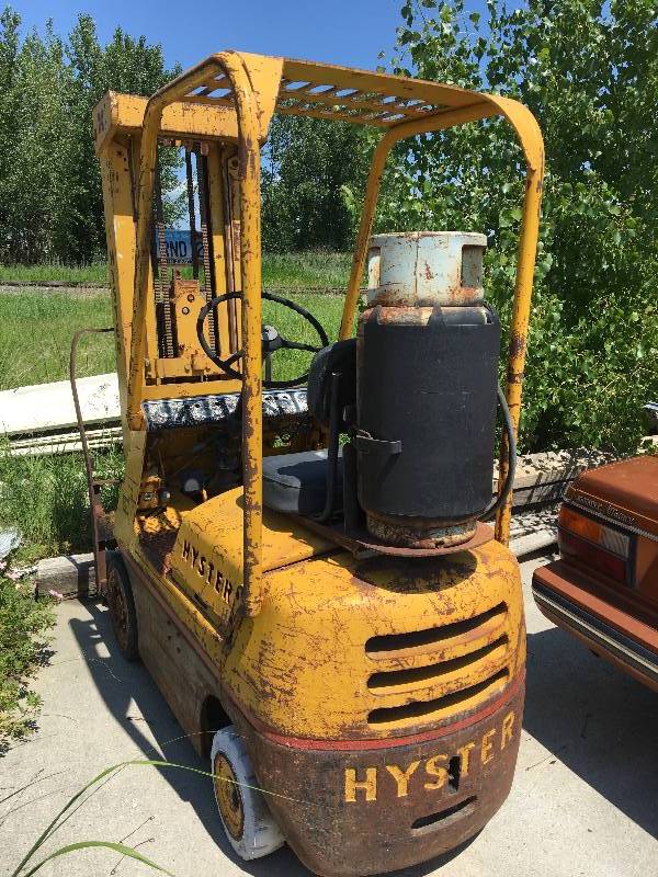 lot 9 image: Hyster Forklift